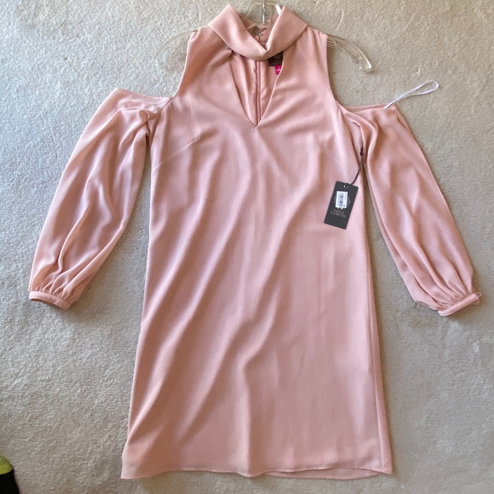 Vince Camuto blush pink dress